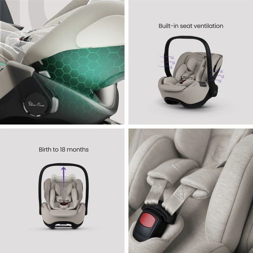 סלקל נשכב Silver Cross Glider Plus 360